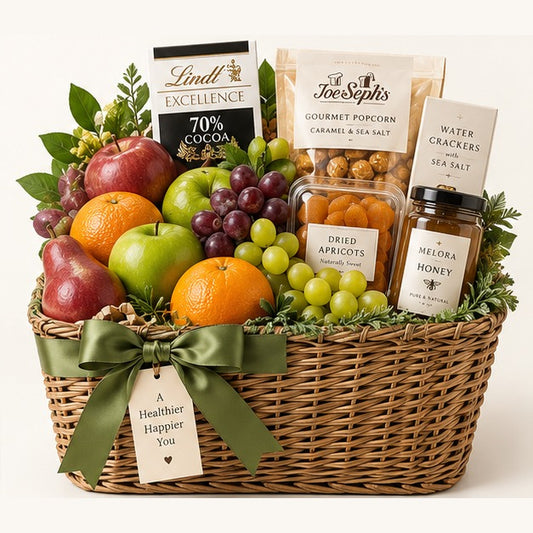 Deluxe Fruit & Treats Basket reference product image